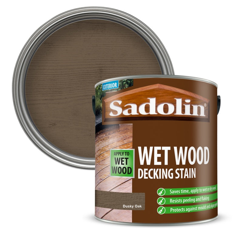 Tinte húmedo para terrazas de madera Sadolin 2,5 L