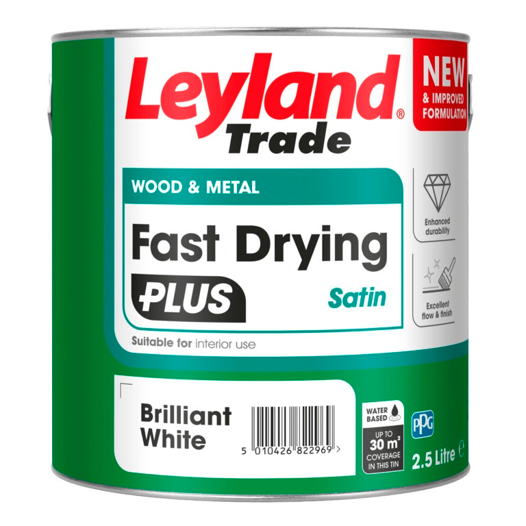 Leyland Trade Fast Drying Plus Satin