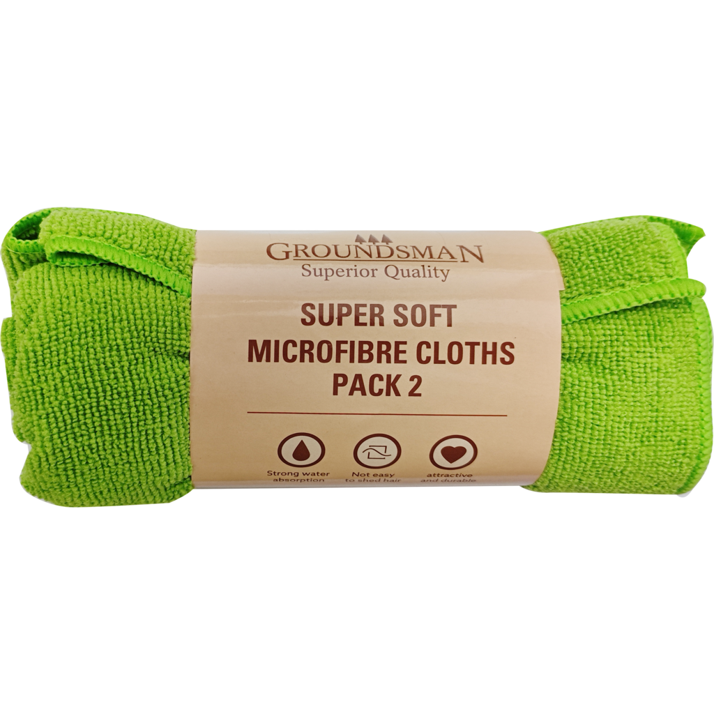 Groundsman Super Soft Microfibre Cloths 36 x 36cm