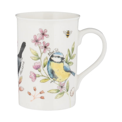 Price & Kensington Garden Birds Honeysuckle Mug 300ml