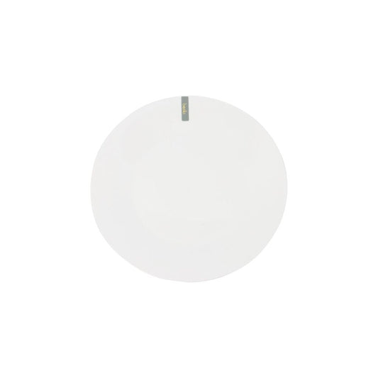 Basiks White Porcelain Dinner Plate