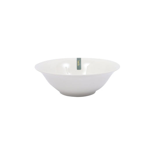 Basiks White Porcelain Bowl 7"