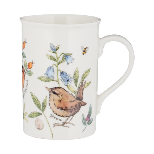 Taza con diseño de pájaros y campanillas de Price &amp; Kensington Garden