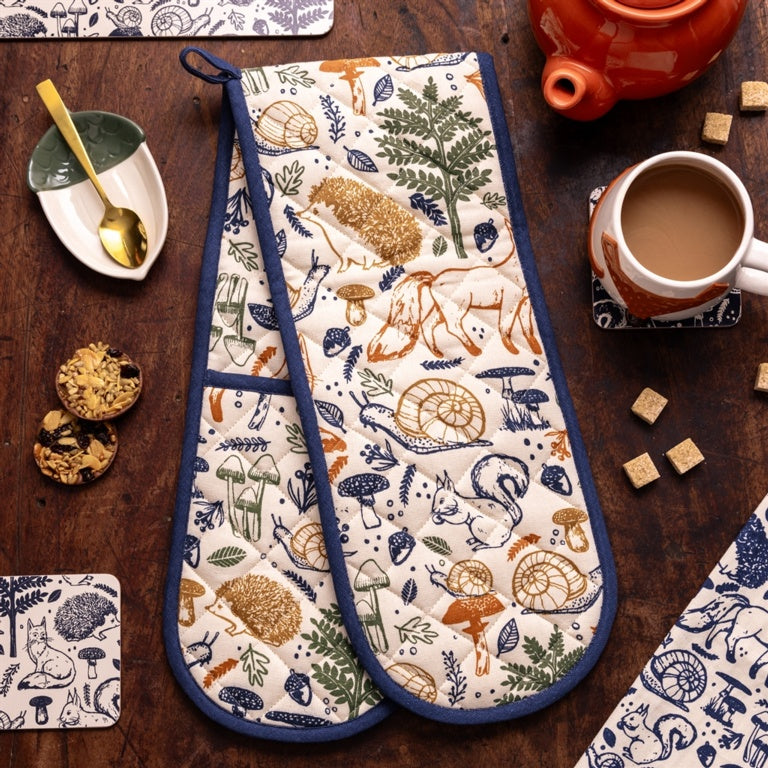 Price & Kensington Woodland Double Oven Glove