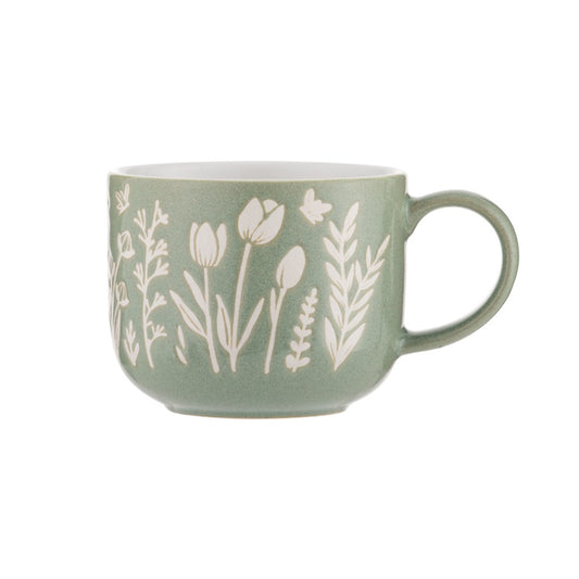 Mason Cash In The Meadow Tasse tulipe verte