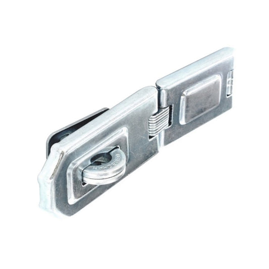 Securit Flexible Hinged Hasp & Staple Zinc Plated
