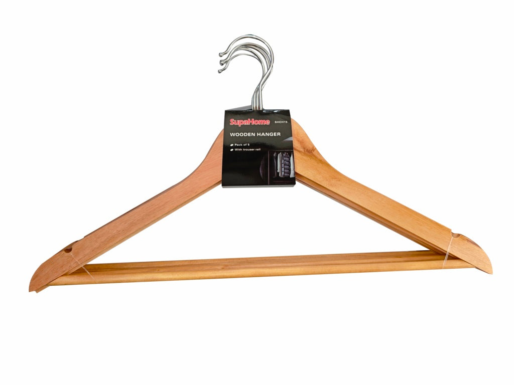 SupaHome Wooden Hangers