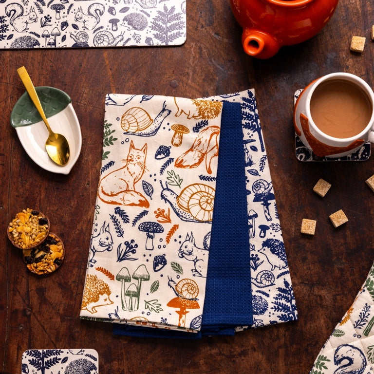 Price & Kensington Woodland Tea Towels