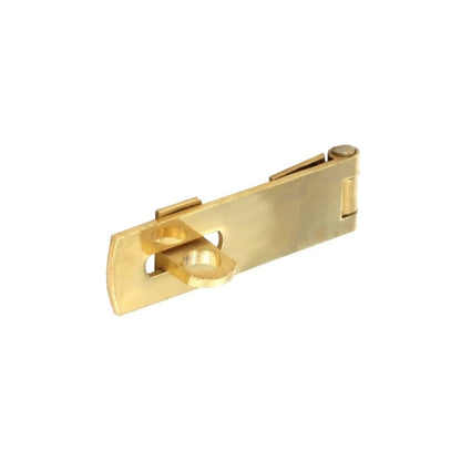 Securit Brass Hasp & Staple