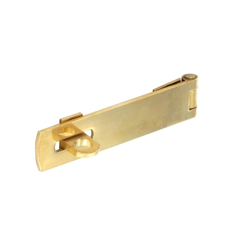 Securit Brass Hasp & Staple