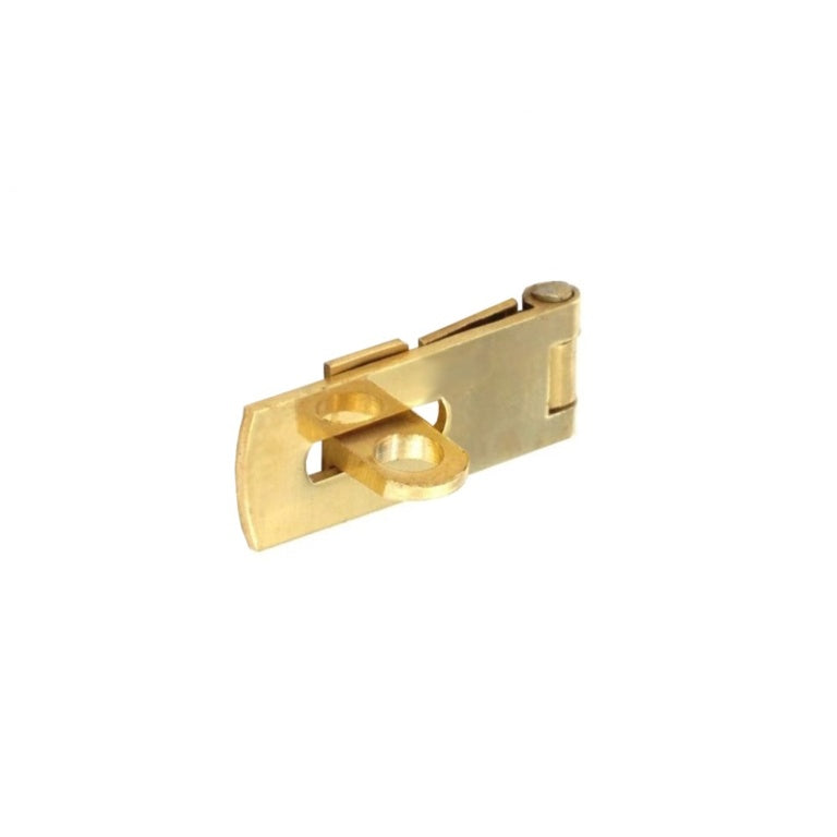 Securit Brass Hasp & Staple