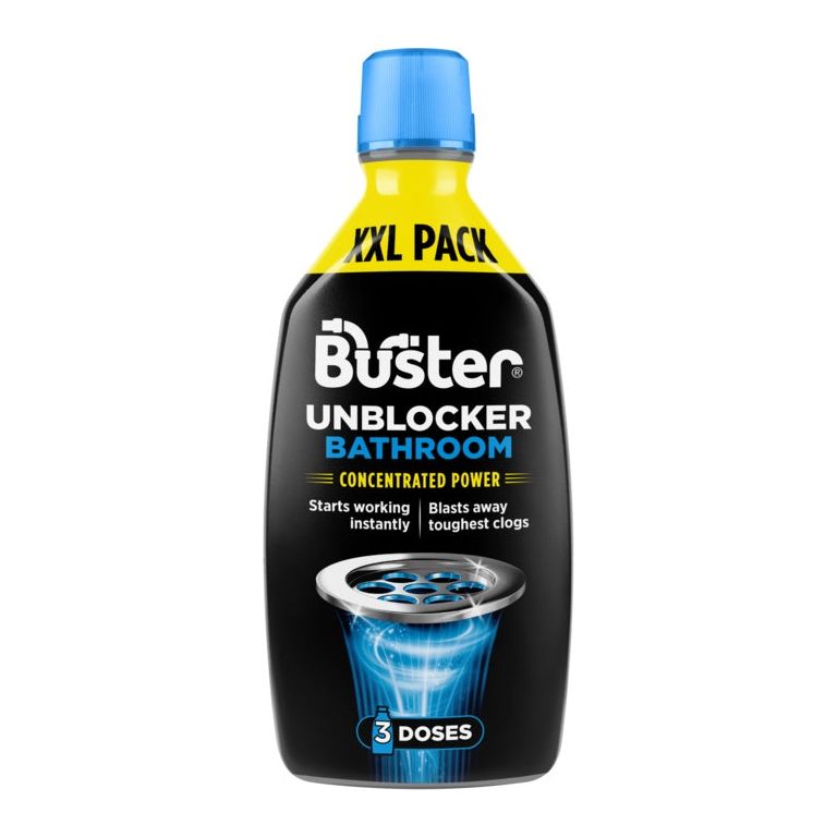 Buster Bathroom Plughole Unblocker 3 Dose