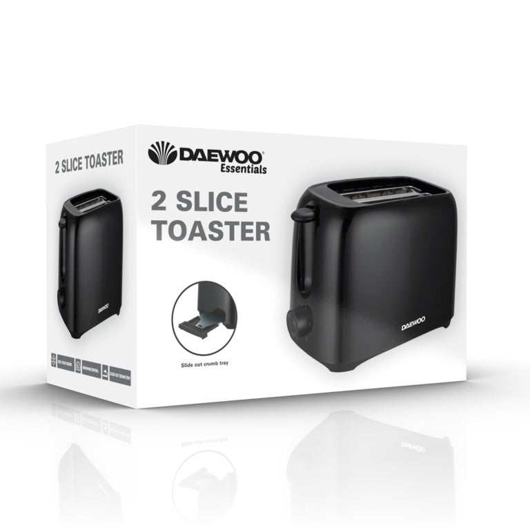 Daewoo Plastic Toaster 2 Slice