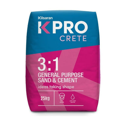 Kilsaran Kpro Crete 3:1 Sand & Cement Mix