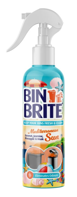 Bin Brite Neutralisant d'odeurs pour poubelle Med Sun