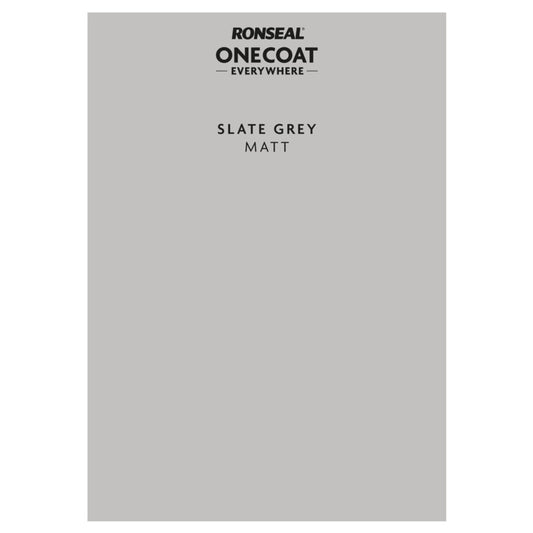 Ronseal Peel&Stick One Coat Everywhere Slate Grey
