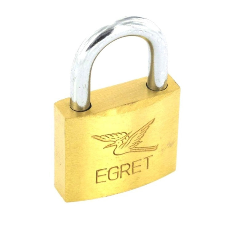 Securit Egret Brass Padlock Cylinder Action