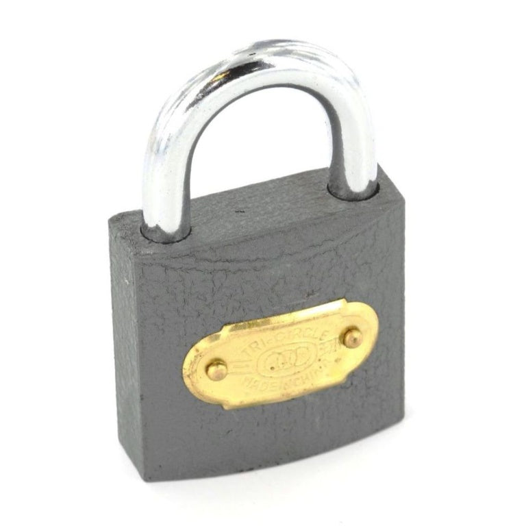 Securit Tricircle Iron Padlock Brass Cylinder