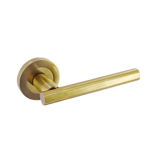 SMITHS T Bar Lever On Rose S/Bronze