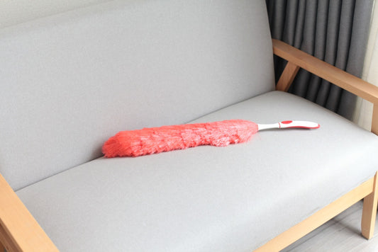 Casa Casa Feather Duster Wht/Red