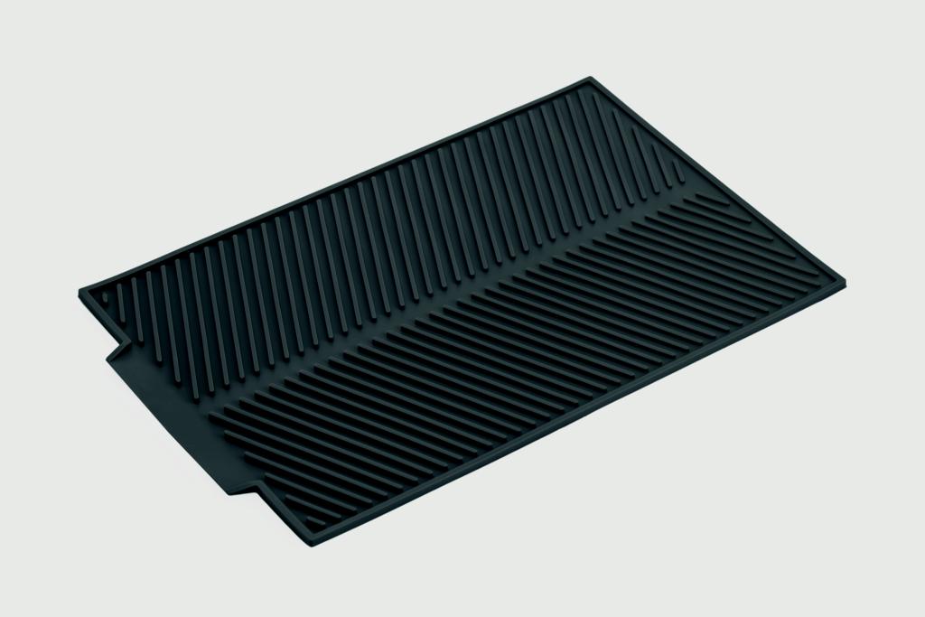 Casa Casa Tapis de Séchage en Silicone Noir