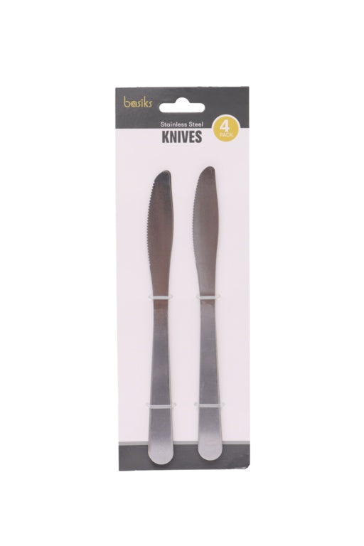 Basiks Stainless Steel Knives