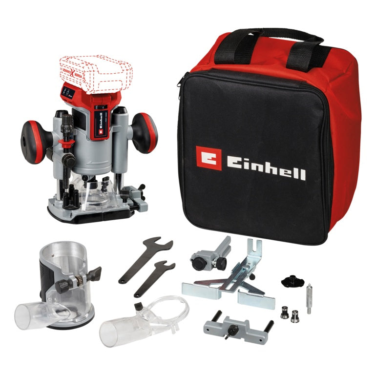 Enrutador de palma inalámbrico profesional Einhell PXC