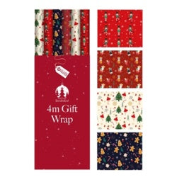 Tallon Christmas Wrapping Paper 4m