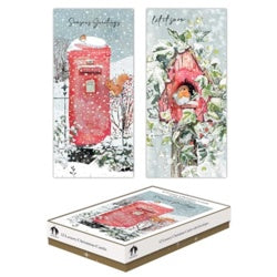 Tallon Robin Slim Christmas Cards