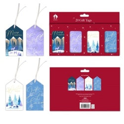 Tallon Midnight Forest Christmas Gift Tags