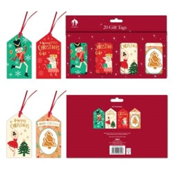 Tallon Nutcracker Christmas Gift Tags