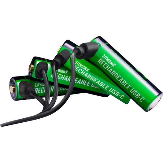 Coast ZX Direct USB-C Rechargeable Batteries