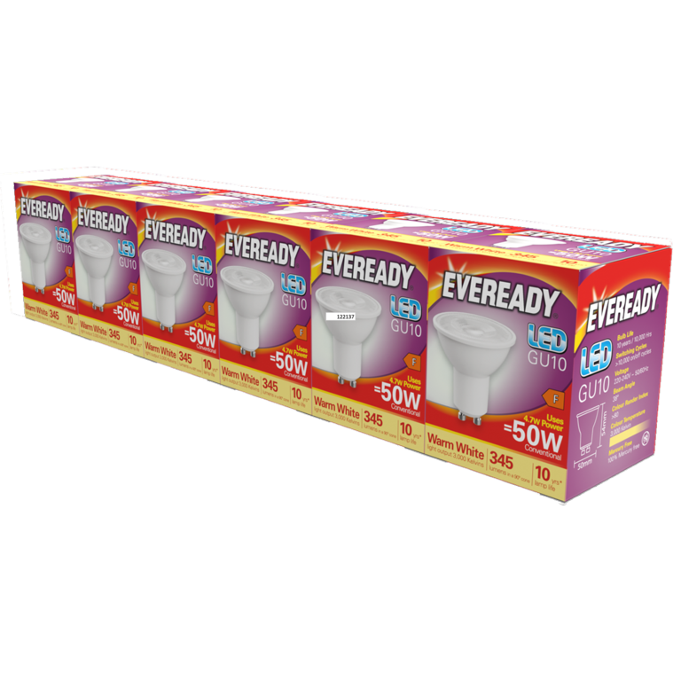 Eveready LED GU10 Pack 6