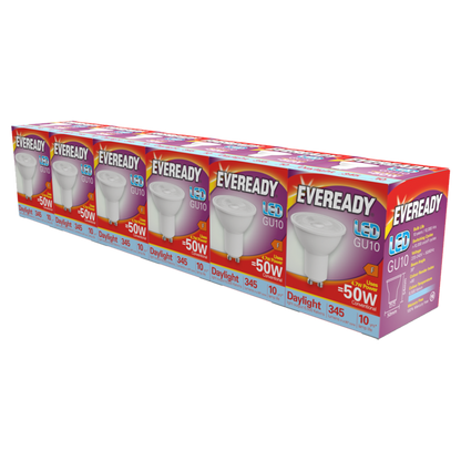 Eveready LED GU10 Pack 6