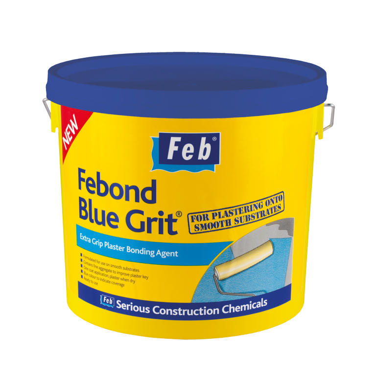 Sika Febond Blue Grit Enduit Grip pour enduits