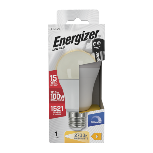 Energizer LED GLS E27 Intensité variable 12,6w