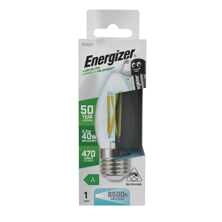 Vela Energizer E27 A nominal 6500k