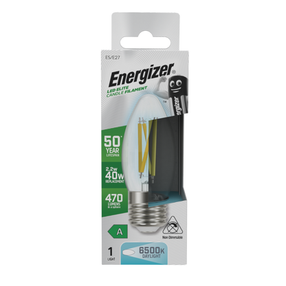 Energizer E27 A Rated Candle 6500k