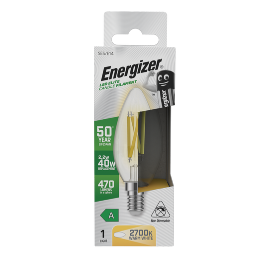 Energizer E14 A Rated Candle 2700k