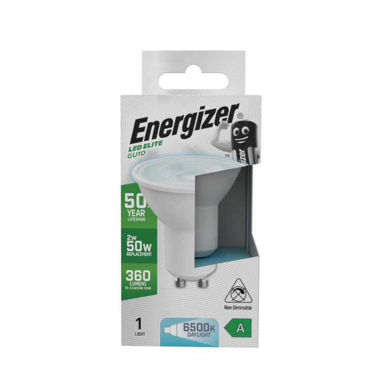 Energizer A Rated GU10 6500k