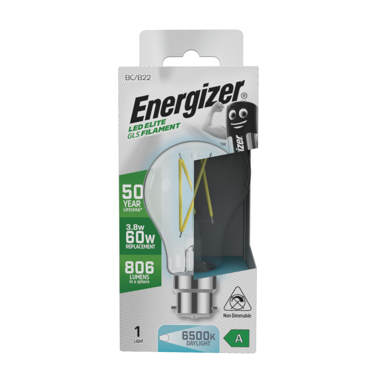 Energizer B22 A classé GLS 6500k 3,8w