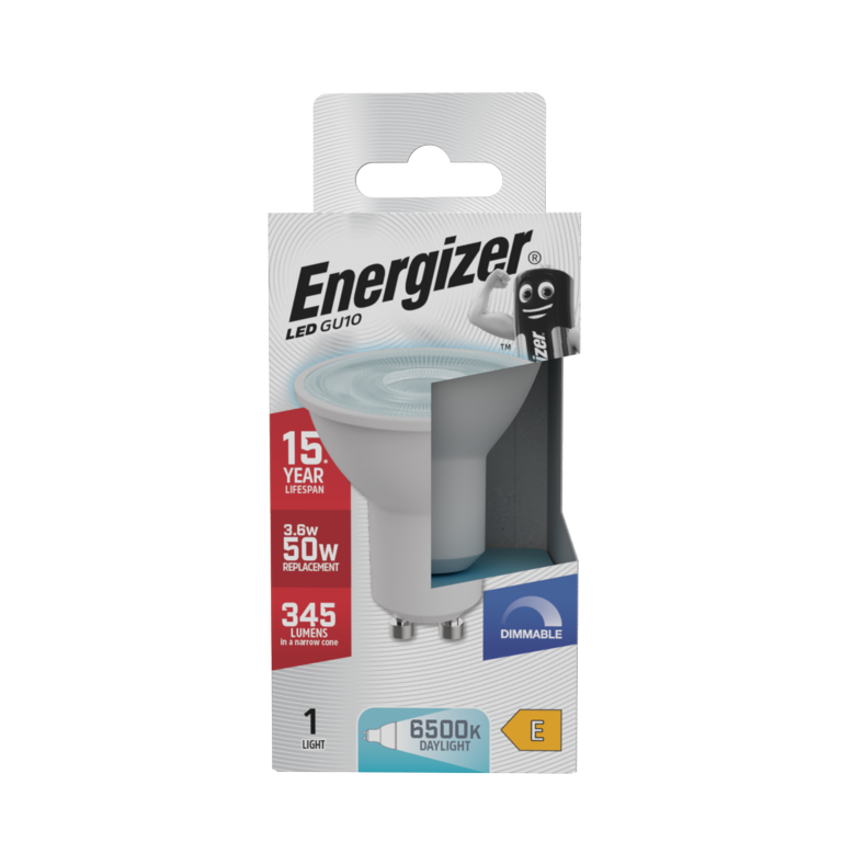 Energizador LED GU10 Regulable 3.6w