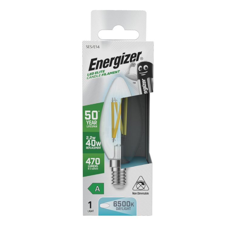 Energizer E14 A Rated Candle 6500k
