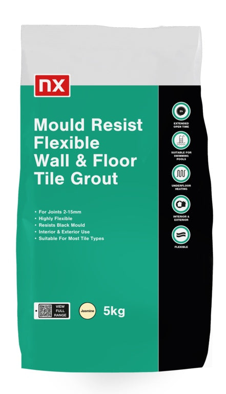 NX Mould Resist Wall & Floor Grout 5kg