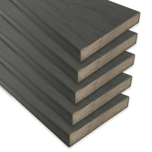 Eurodeck Composite Decking Trim Dark Grey 100mm x 2.4m