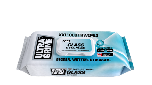 Lingettes Ultragrime Glass &amp; Stainless Xxl+