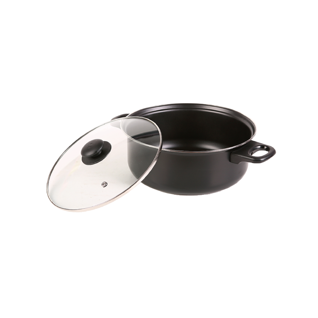 Basiks Carbon Steel Stock Pot 24CM