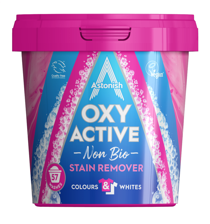 Astonish Oxy Fabric Stain Remover Powder