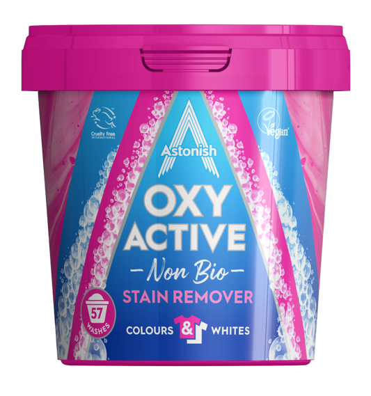 Astonish Oxy Fabric Stain Remover Powder