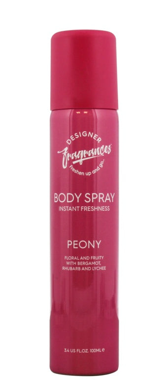 Designer Fragrances Body Spray Peony